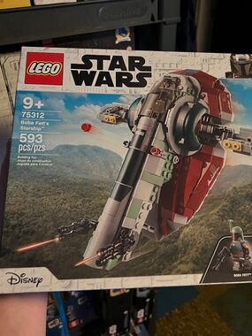New Sealed Lego Star Wars Boba Fett’s Starship 75312 pcs 593 NIB